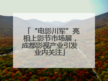 “电影川军”亮相上影节市场展，成都影视产业引发业内关注