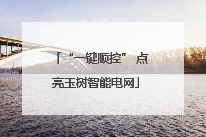 “一键顺控” 点亮玉树智能电网