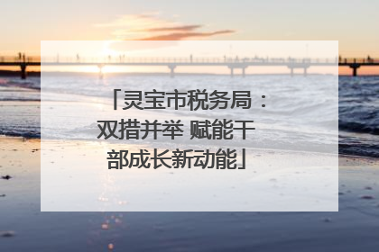 灵宝市税务局：双措并举 赋能干部成长新动能