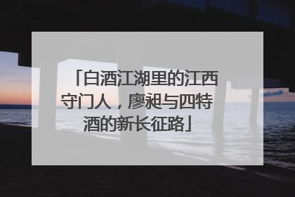 白酒江湖里的江西守门人，廖昶与四特酒的新长征路