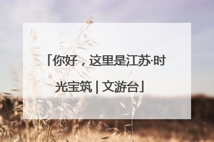 你好，这里是江苏·时光宝筑 | 文游台