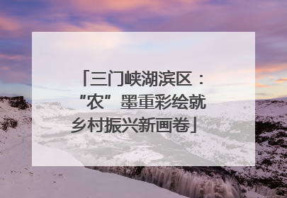 三门峡湖滨区：“农”墨重彩绘就乡村振兴新画卷