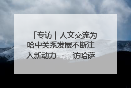 专访｜人文交流为哈中关系发展不断注入新动力——访哈萨克斯坦文化与信息部部长巴拉耶娃