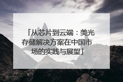 从芯片到云端：美光存储解决方案在中国市场的实践与展望