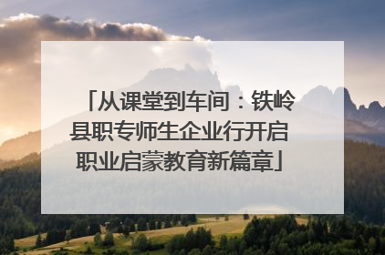 从课堂到车间：铁岭县职专师生企业行开启职业启蒙教育新篇章