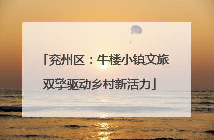 兖州区：牛楼小镇文旅双擎驱动乡村新活力