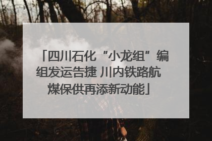 四川石化“小龙组”编组发运告捷 川内铁路航煤保供再添新动能