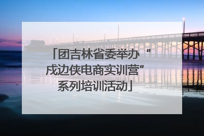 团吉林省委举办“戍边侠电商实训营”系列培训活动