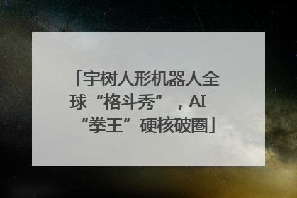 宇树人形机器人全球“格斗秀”，AI“拳王”硬核破圈