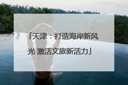 天津：打造海岸新风光 激活文旅新活力