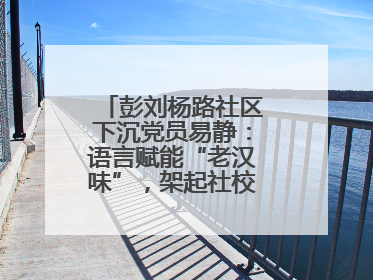 彭刘杨路社区下沉党员易静：语言赋能“老汉味”，架起社校“共建桥”