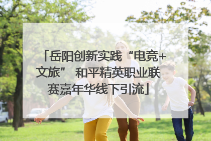 岳阳创新实践“电竞+文旅” 和平精英职业联赛嘉年华线下引流