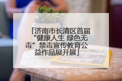 济南市长清区首届“健康人生 绿色无毒”禁毒宣传教育公益作品展开展