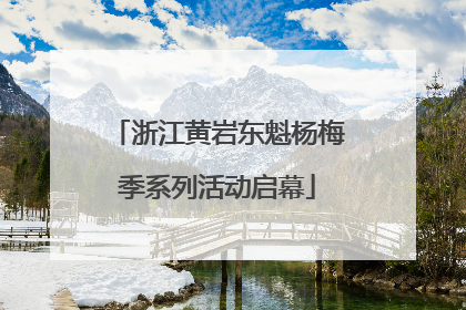 浙江黄岩东魁杨梅季系列活动启幕