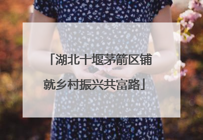 湖北十堰茅箭区铺就乡村振兴共富路