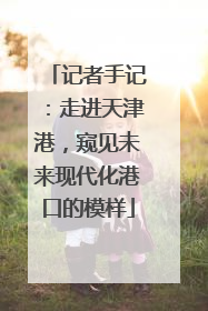 记者手记：走进天津港，窥见未来现代化港口的模样