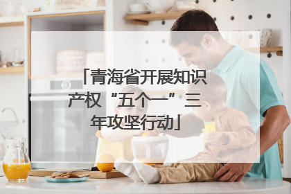 青海省开展知识产权“五个一”三年攻坚行动