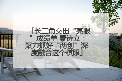 长三角交出“亮眼”成绩单 秦诗立：聚力抓好“两创”深度融合这个棋眼