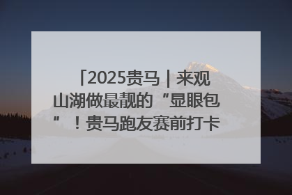 2025贵马｜来观山湖做最靓的“显眼包”！贵马跑友赛前打卡点燃奔跑热情