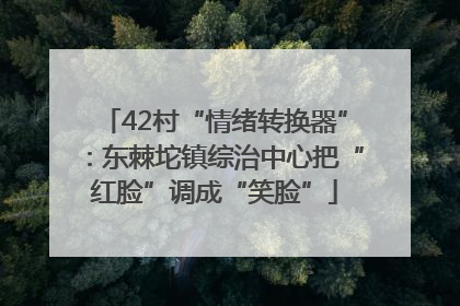 42村“情绪转换器”：东棘坨镇综治中心把“红脸”调成“笑脸”