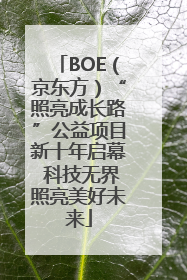 BOE（京东方）“照亮成长路”公益项目新十年启幕 科技无界照亮美好未来