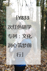 Y833次红色研学专列：文化润心筑梦前行